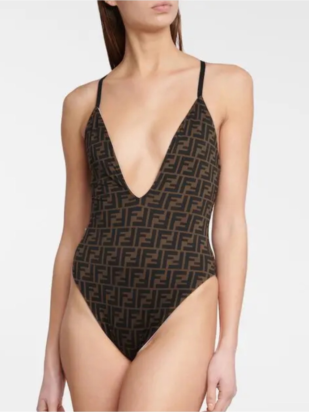 FENDI one piece swimsuit *reversible*
